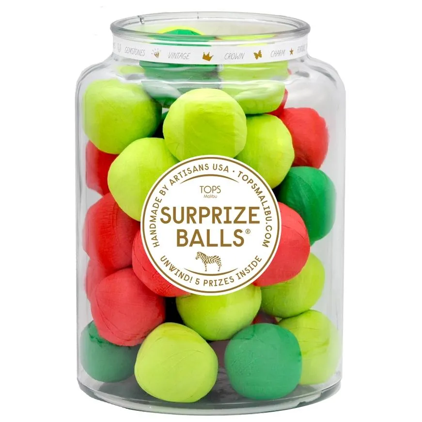 TOPS Malibu Mini Christmas Surprise Balls