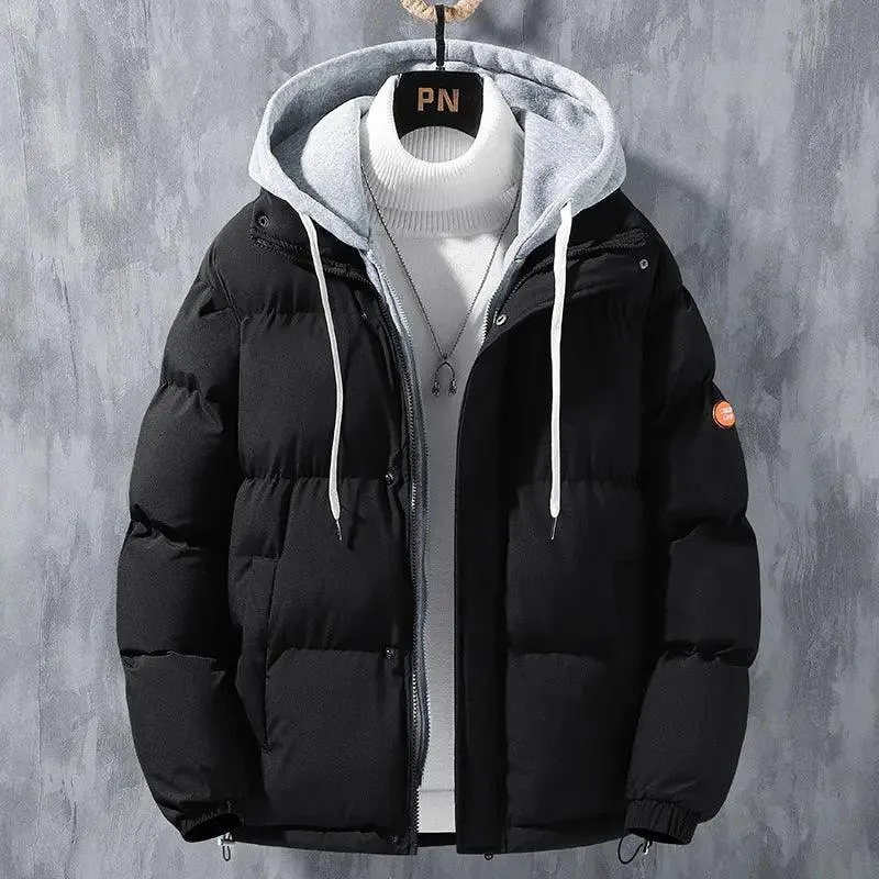 Unisex Fashion Hooded Jacket – Winter Windproof Outerwear for All