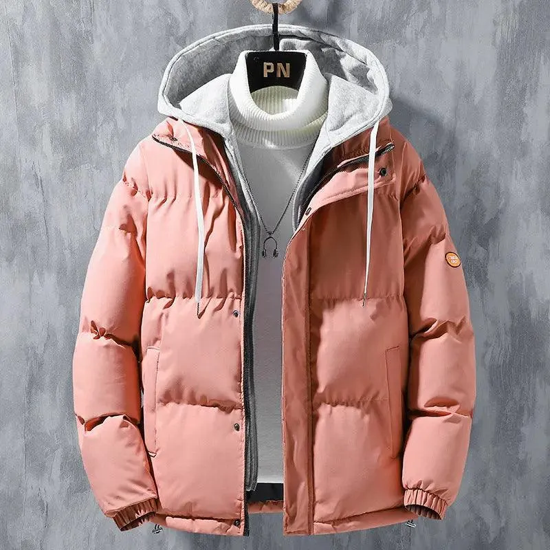 Unisex Fashion Hooded Jacket – Winter Windproof Outerwear for All