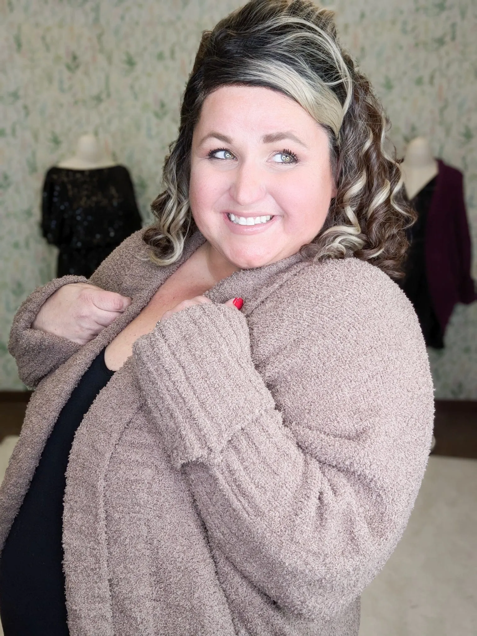 Vicki Cozy Cocoon Cardi w/Pockets (4 COLORS!)