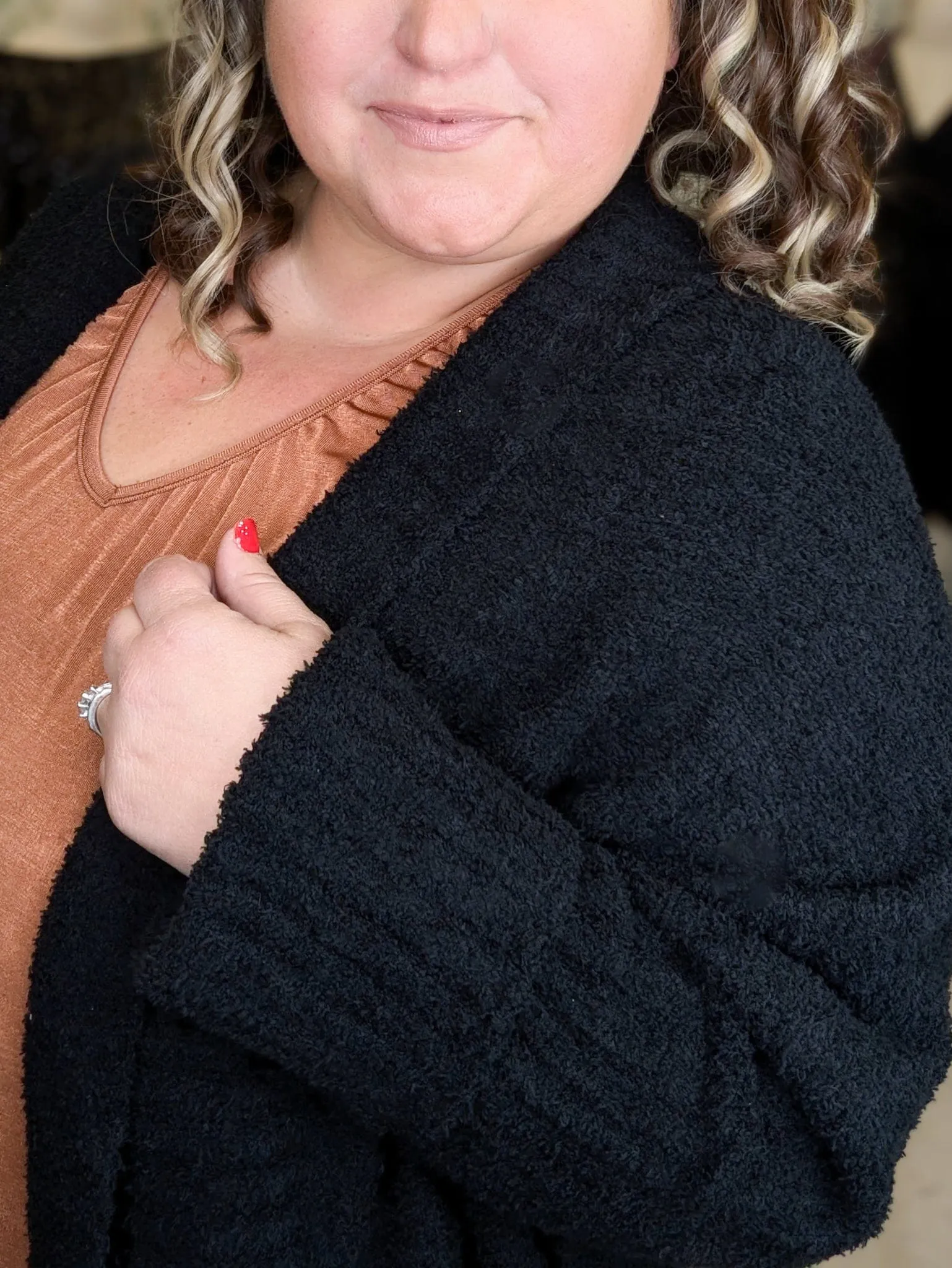 Vicki Cozy Cocoon Cardi w/Pockets (4 COLORS!)