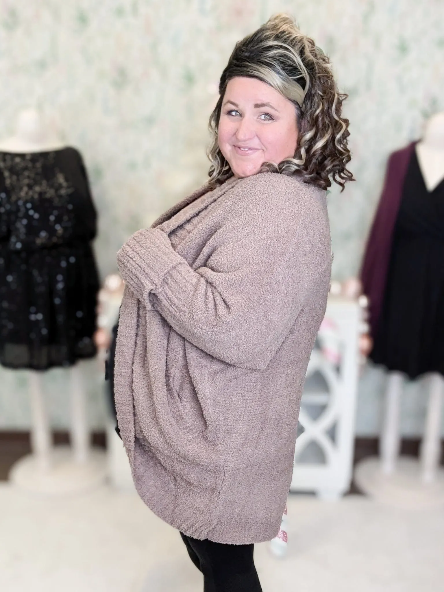 Vicki Cozy Cocoon Cardi w/Pockets (4 COLORS!)