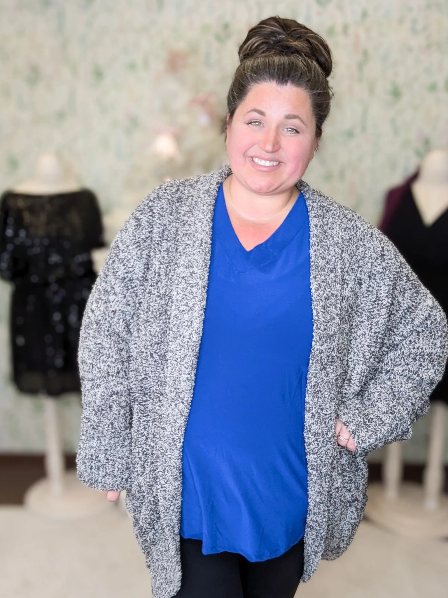 Vicki Cozy Cocoon Cardi w/Pockets (4 COLORS!)
