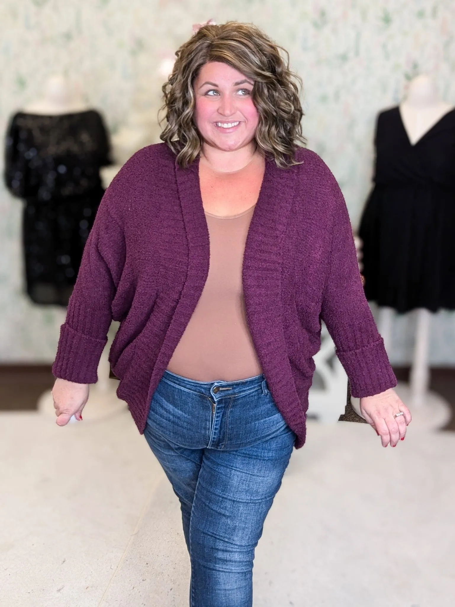 Vicki Cozy Cocoon Cardi w/Pockets (4 COLORS!)