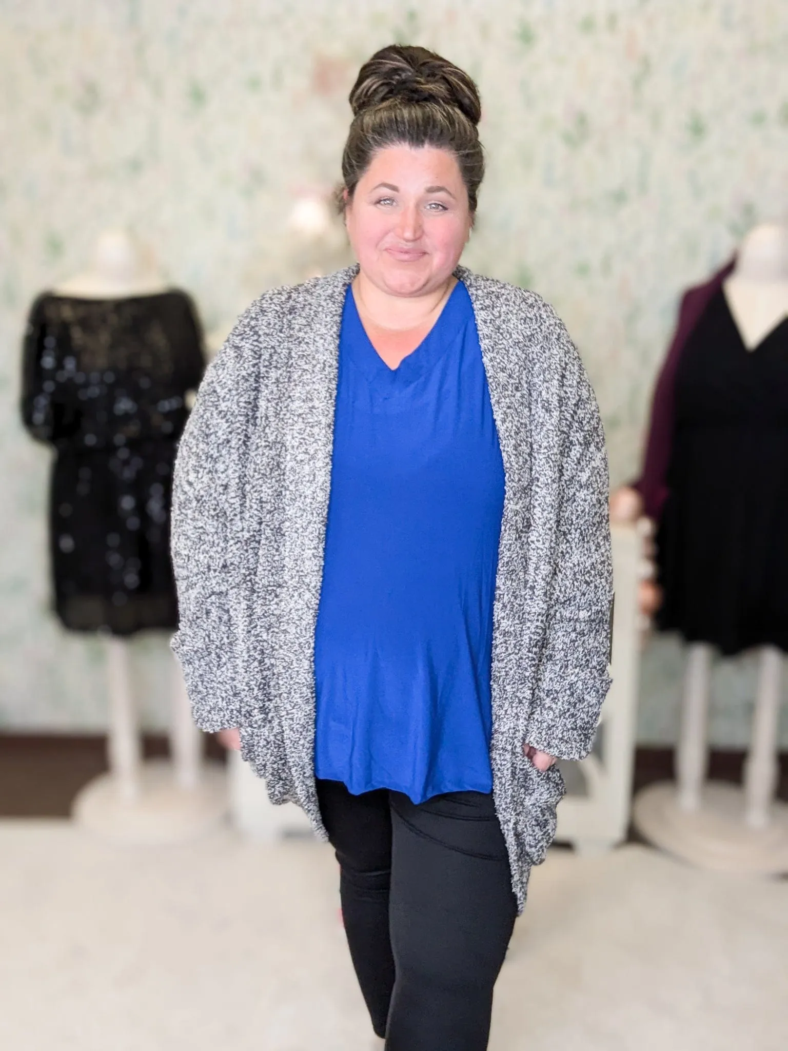 Vicki Cozy Cocoon Cardi w/Pockets (4 COLORS!)